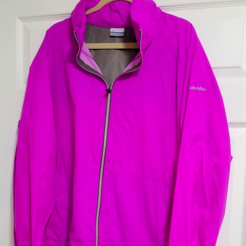 Columbia rain jacket